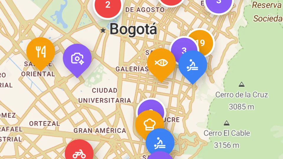 Mapa de experiencias Vivabox