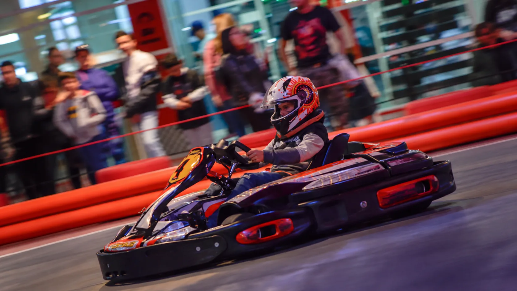 Karts indoor en el subsuelo (sed Nuestro Bogota)